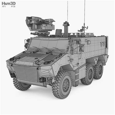 VBMR Griffon 3D model - Military on Hum3D