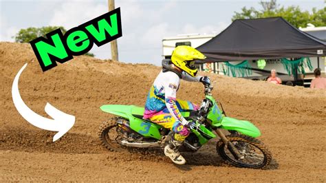 TEST RIDING THE NEW KX250F!! - YouTube