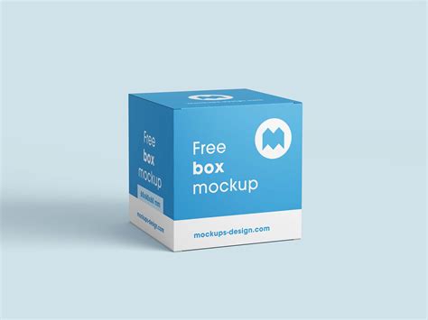 Free Square Boxes Mockup (PSD)