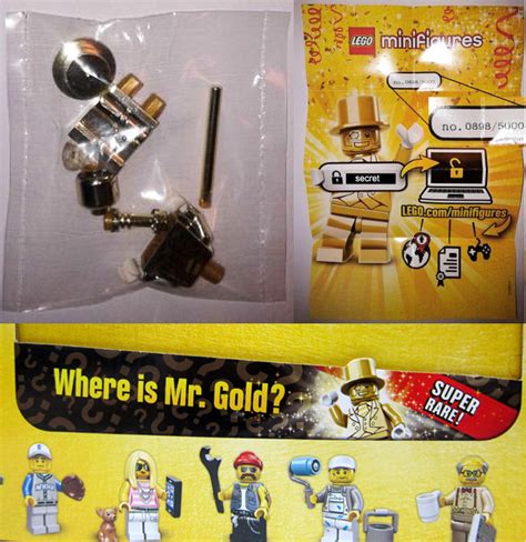 LEGO Mr. Gold Minifigure: "How Much Is It Worth?" with Sales Data - Bricks and Bloks