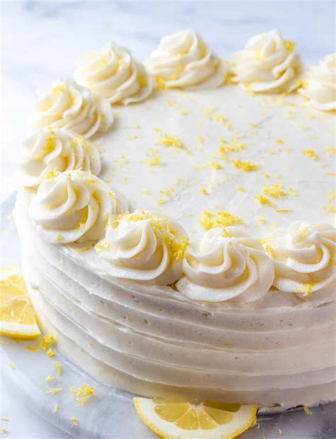 Lemon Layer Cake - Tornadough Alli