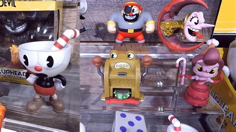 Cuphead Funko Pop Vinyl Figures At The 2018 New York Toy Fair - YouTube