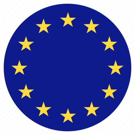 Circle, country, european union, flag icon - Download on Iconfinder