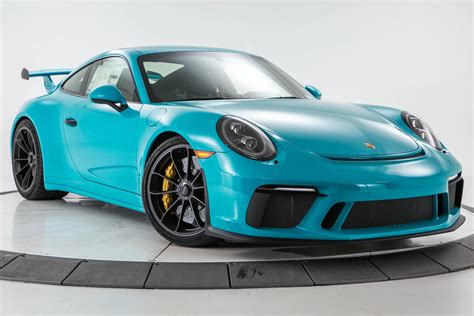 Riviera Blue | Porsche's bright blue color. | Exotic Car Colors