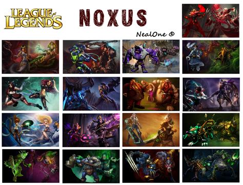 Noxus - Champions by NealOne on DeviantArt