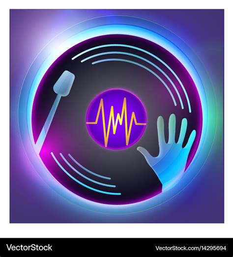 Dance party dj Royalty Free Vector Image - VectorStock