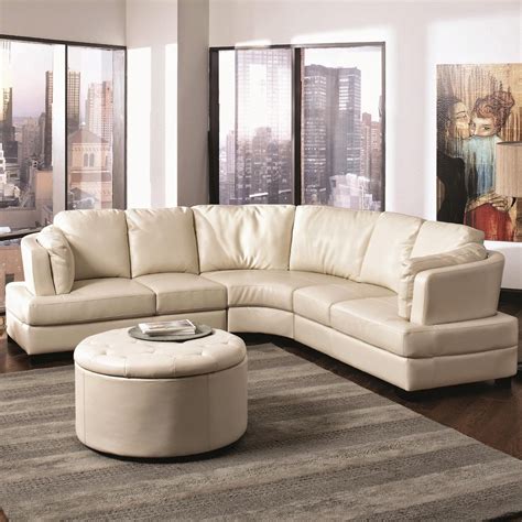 curved sofa: curved sectional sofa