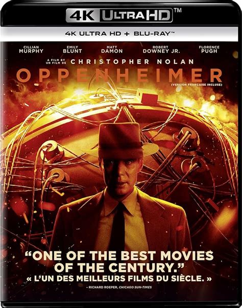 Oppenheimer - 4K Ultra HD + Blu-ray (Bilingual): Amazon.ca: Various ...