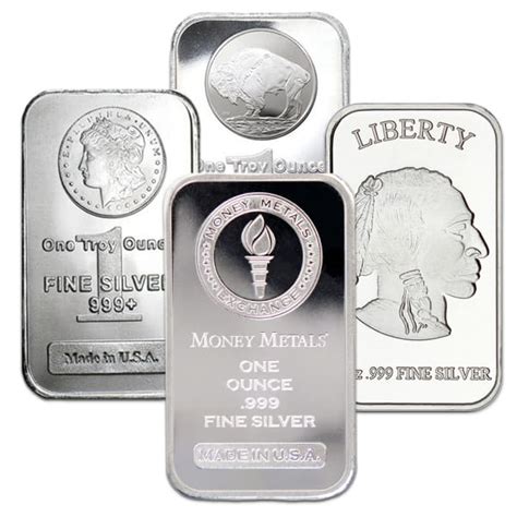 1 Oz Silver Bars for Sale: Buy Stunning, Authentic Bullion Online