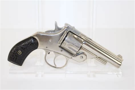 Antique H&R Harrington Richardson Manual Ejector Top Break .38 S&W Revolver 008 | Ancestry Guns