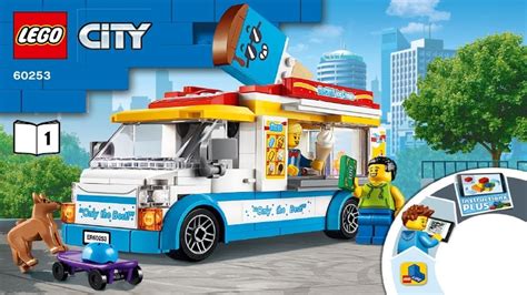 LEGO instructions - City - Traffic - 60253 - Ice-Cream Truck (Book 1) - YouTube