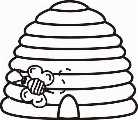 Bee Coloring Pages