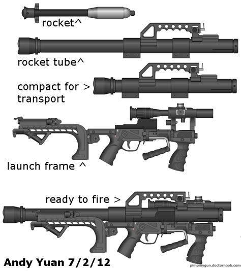 rocket launcher by c-force on DeviantArt