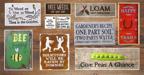 Funny Garden Signs Sayings | Fasci Garden