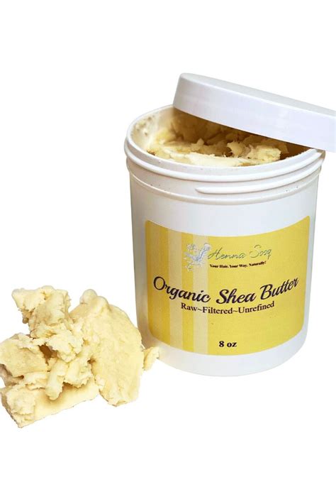 Organic Unrefined Shea Butter | Unrefined shea butter, Raw shea butter ...