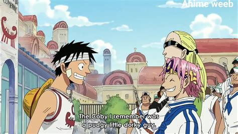 Luffy and Coby Meet again | By Anime Weeb