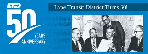 Lane Transit District turns 50! - BEST