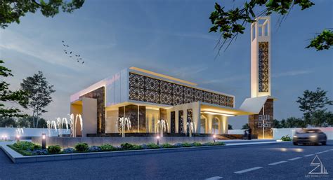 MOSQUE DESIGN [Modern... - Art Zone For Engineering Services