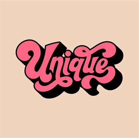 Unique word typography style illustratio... | Free Vector #Freepik #freevector #background # ...