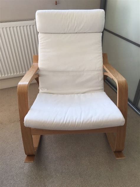 IKEA Poang Rocking Chair in Cream - perfect for Living Room, Lounge, Nursery | in Chelmsford ...