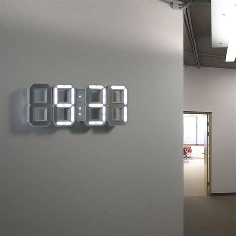 Modern Digital LED Clock » Petagadget