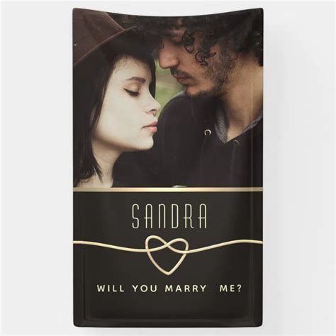 Will You Marry Me Banner | Zazzle