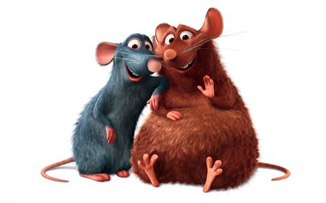 Ratatouille HD Wallpaper featuring Remy and Emile