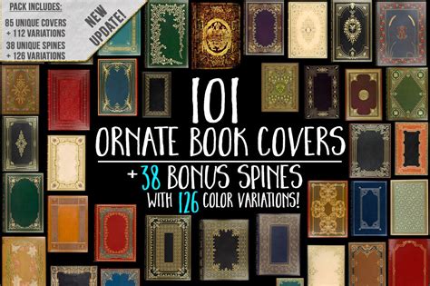 101 Book Covers: Book Cover Digital Paper Decorative Old - Etsy Australia