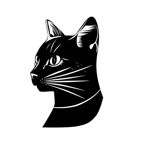 black cat vector illustration logo 27438829 Vector Art at Vecteezy