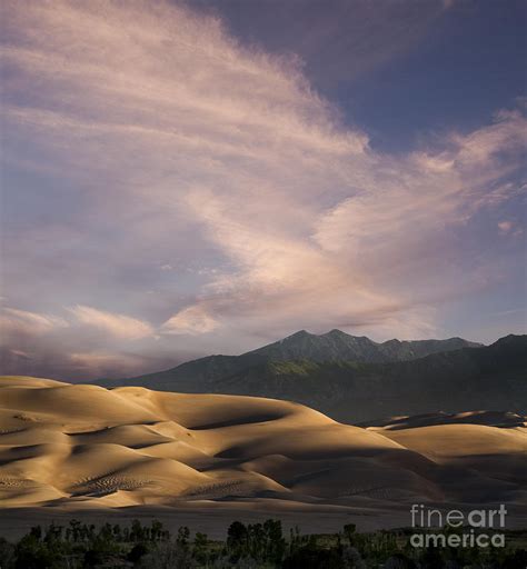 Sunrise over the Great Sand Dunes Photograph by Keith Kapple