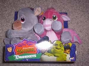 Amazon.com: Shrek the Third 3 Dronkeys Donkey & Dragons Babies Dronkies: Toys & Games