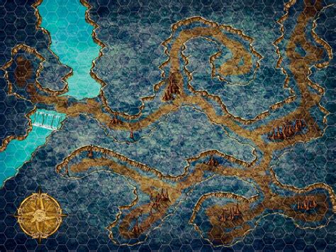 Underground Cave | Tabletop games, Dungeon maps, Table top