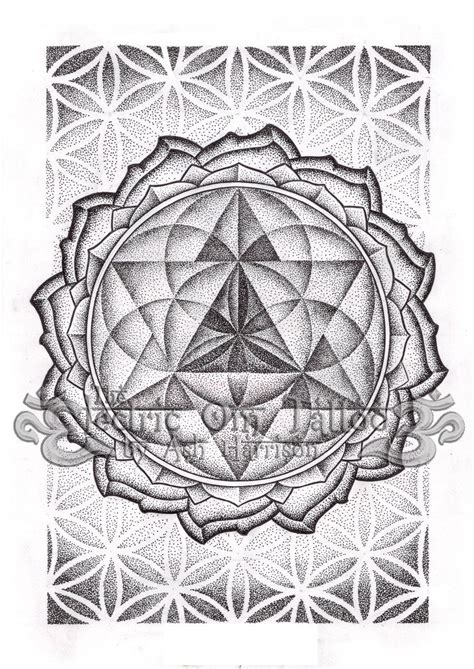 Sacred Mandala, Sacred Geometry Tattoo, Geometric Art, Geometric ...