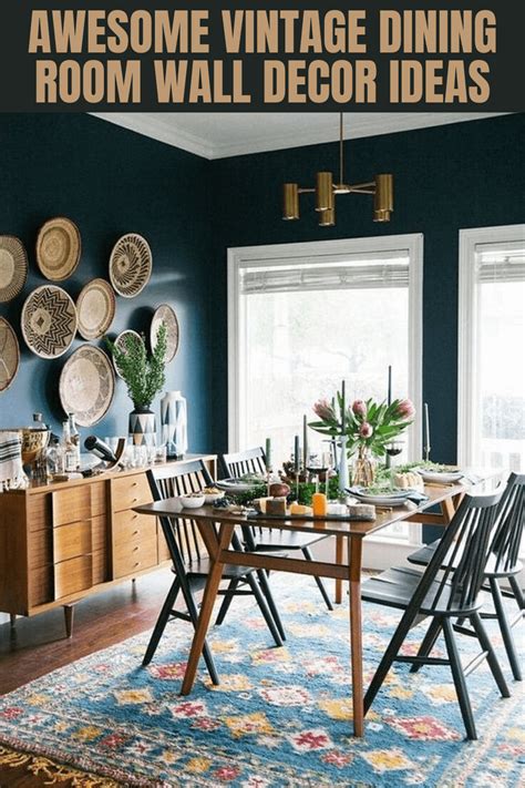 Most Popular Vintage Dining Room Wall Décor Ideas - EasyHomeTips.org