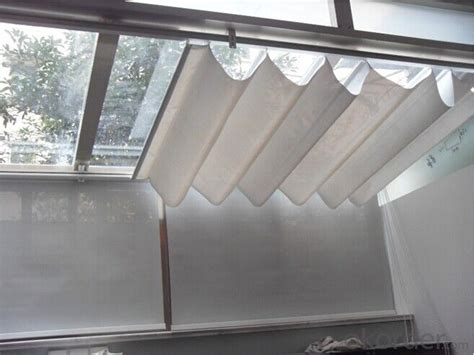 Motorized FCS Folding Skylight Blinds Used in Projects - Buy Blinds ...