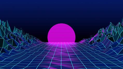 Download Multimedia Outrun Art Wallpaper | Wallpapers.com