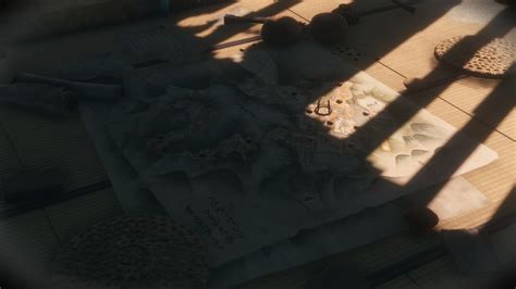 Close up of map found in the Ashina Castle Antechamber : r/Sekiro