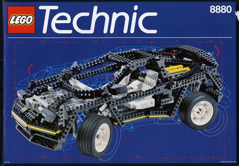 8880 Super Car The best engineered classic Technic set of the 1990s | Brickset