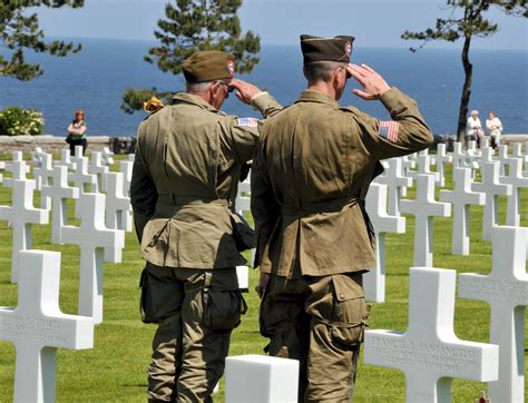 grave-markers-at-normandy-american-cemetery - D-Day Pictures - World War II - HISTORY.com