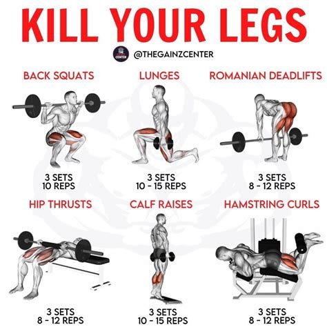 15 Minute Leg Workouts At Home Men for Weight Loss | Fitness and ...