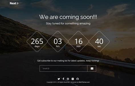 80+ Free Coming Soon Templates | Landing Pages | Free Download 2022