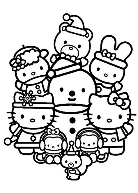 Free Printable Hello Kitty Coloring Pages For Kids | Hello kitty ...