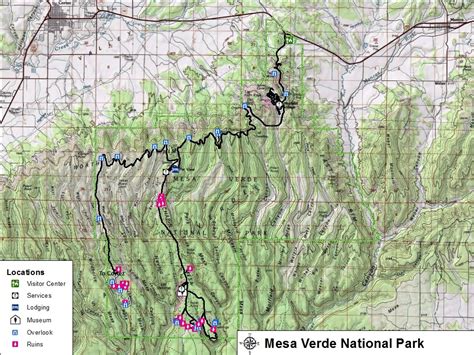 Mesa Verde National Park Colorado Map – Get Map Update