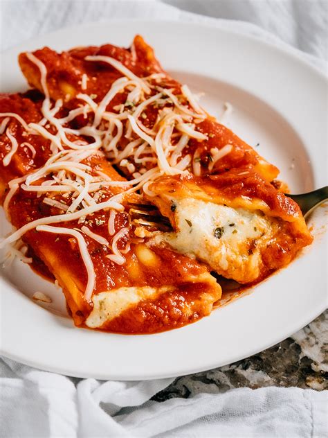 Easy Baked Manicotti - The Recipe Life