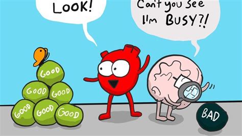 Heart and Brain - A Cartoon Blog