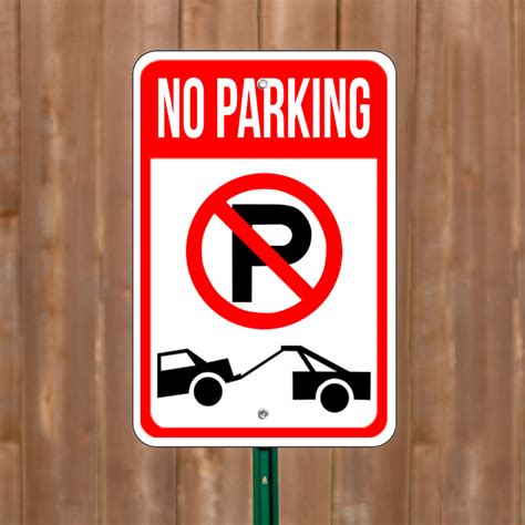 No Parking Signs Printable