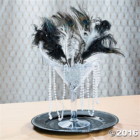 Roaring 20s Centerpiece Idea | Roaring 20s party, 20s party decorations ...