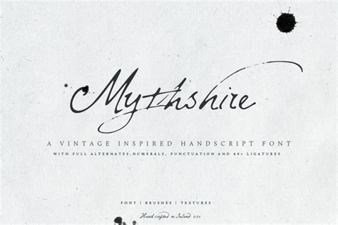 Vintage Script Fonts