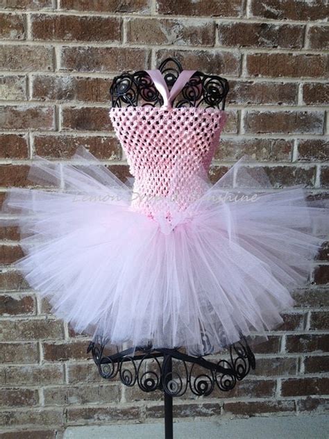 Items similar to Light Pink Tutu Dress - Princess tutu dress - Baby girls dress - Toddler Dress ...