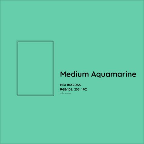 About Medium Aquamarine - Color meaning, codes, similar colors and ...